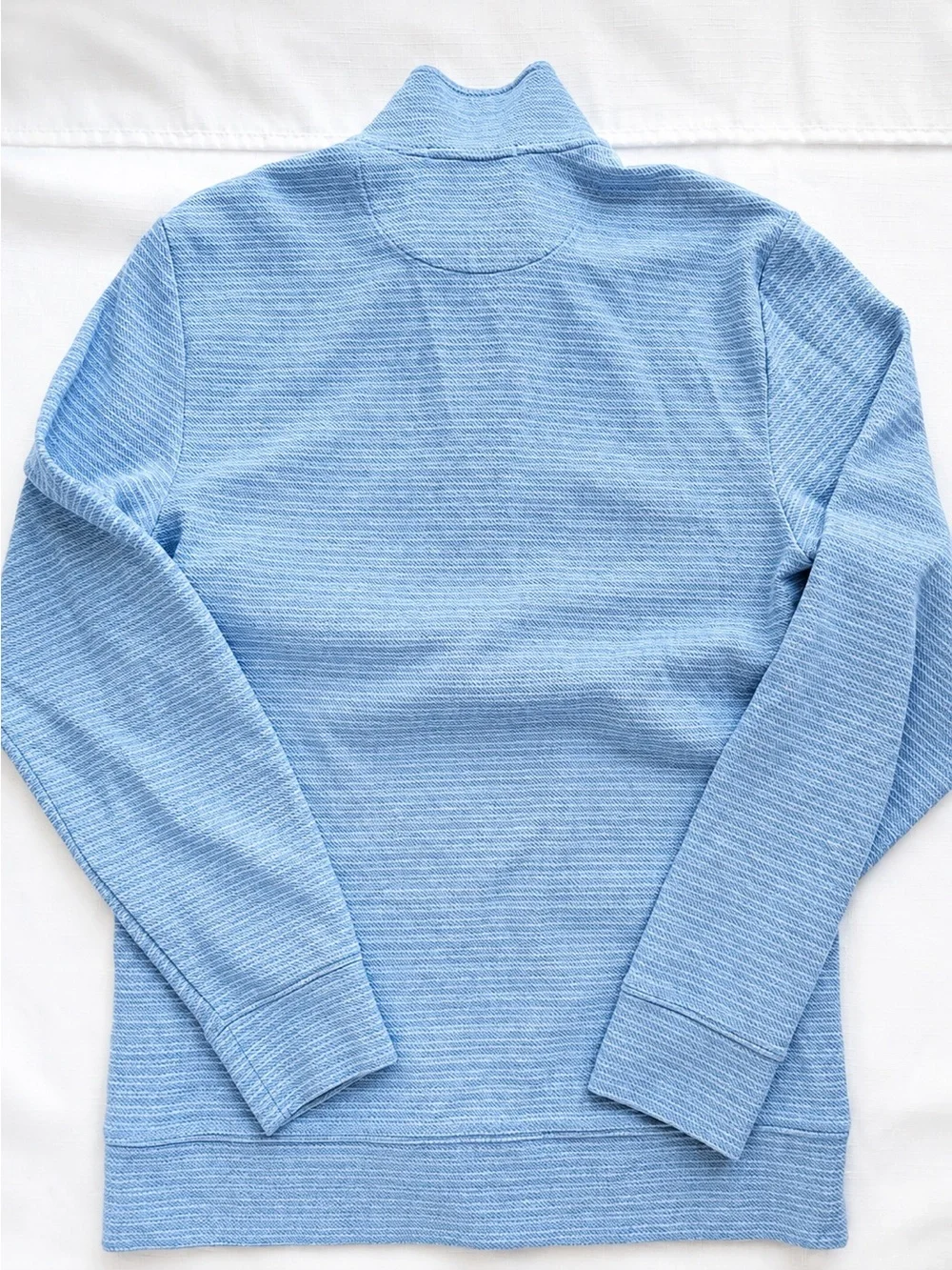 Vineyard Vines Performance Men’s Blue Heather Quarter Zip Pullover Size Small